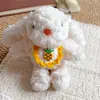 Baberos Tejidos a Mano para Gatitos Pequeños, Muñecas Navideñas, Baberos Mini de Hilo para Saliva, Muñecas Lindas de Algodón, Decoraciones de Disfraces al por Mayor