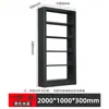Estantería de Acero para Biblioteca Sala de Lectura Escolar Estante para Archivos Uso Doméstico Estantería de Madera Engrosada de Cara Única/Doble Cara Fábrica