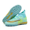 Zapatos de fútbol MG de tacos cortos transfronterizos para estudiantes, zapatos de entrenamiento transpirables para niños con tacos largos, zapatos de fútbol TF antideslizantes para hombre y mujer al por mayor