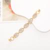 Nueva pulsera de aleación de zinc con diamantes, accesorios de joyería DIY, cadena para teléfono móvil con cuentas de fantasía, funda para teléfono móvil, lote de material de belleza
