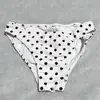 Conjunto de Tres Piezas Transfronterizo Europeo y Americano Ins Estilo Nuevo Lindo, Moderno y Sexy Top de Cuello Halter con Lunares y Lazo + Falda