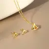 Collar de Plata de Ley 925 de Nicho para Mujer, de Alta Gama y Elegante, Set de Pendientes Dinámicos para Vestido, Cadena Sencilla para Suéter Estilo Ins de Lujo Ligero para Otoño e Invierno