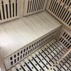 Sauna móvil personalizada, sala de vapor Khan, sala de sauna para cuatro personas, sala de vapor Khan, salón de belleza, sala de sauna, salón de belleza completamente de madera, sala de sauna