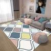Venta al por Mayor del Fabricante Estilo Nórdico Entrada Dormitorio Hogar Impreso Alfombra Moderna Geométrica Sofá Mesa de Centro Alfombra Tapete de Entrada