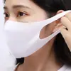 Mascarillas al por mayor para hombres y mujeres, de algodón de seda helada cálido, a prueba de polvo, a prueba de sol, transpirables, lavables, diseño estéreo 3D, adelgazante de rostro, con logotipo impreso