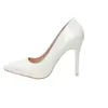 Salto Alto Feminino Salto Agulha 2025 Novo Cor Sólida Profissional Bico Apontado Senso de Design Nicho Elegante Socialite Simples Sapatos de Camada Única para Mulheres