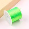 Hilo de Borla de Seda de Hielo de Nylon de Círculo Pequeño Bo Ting Hilo para Bordar Hilo de Flor para Bordar Hilo Ultra Fino Hecho a Mano para Borla DIY