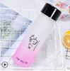Taza de agua para hombre, taza de vidrio para mujer, taza portátil de verano simple esmerilada, pequeña, fresca, Mori, creativa, personalizada, taza de té de moda