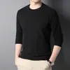 Fabricante Original Ropa Interior Térmica Cálida Camiseta Manga Larga Otoño e Invierno Terciopelo Alemán Doble Cara Camiseta para Hombre Ajuste Delgado Cuello Redondo Camiseta Base