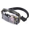 Nueva Riñonera Deportiva Transparente Transfronteriza Bolsa Impermeable para Exteriores Fitness Correa de Hombro Ajustable Estadio Monedero Visual