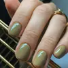 Puntas de Uñas Portátiles de Venta Caliente Transfronterizas con Acabado de Alta Gama, Pegatinas para Uñas Cuadradas Cortas Estilo Ins, Uñas Postizas Sencillas Brillantes, 24 Piezas