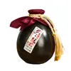 Vino Añejo Elaborado de Invierno Artesanal de Zhejiang, Vino Huadiao, Juego de Regalo Caja Completa, Vino Amarillo Glutinoso Semi-Seco para el Festival de Medio Otoño