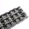 Fabricantes suministran cadena de rodillos de precisión de paso corto de tres filas, simple y doble, de 1 pulgada y 16 A, cadena de transmisión industrial de acero al carbono