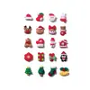 Promoção Quente Atacado Decorações de Nail Art de Natal Desenho Animado Fofo Papai Noel 3D Material de Resina DIY Pacote de Acessórios