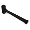 Herramienta para Hundimiento de Coches Martillo de Nylon Mango de Madera Ferretería Doméstica Martillo de Goma Accesorios para Nivelar Golpes Aleación de Aluminio