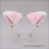 Una generación de cabello japonés lindo peluche campana lazo Lolita tocado orejas de zorro accesorios diadema de orejas de gato
