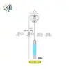 Batidor de huevos semiautomático espumador de leche de acero inoxidable mezclador de harina manual Presionar crema hogar comercio exterior Mayoreo