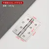 Bisagra Plana de Acero Inoxidable 304 de 3 Pulgadas 4 Pulgadas 5 Pulgadas Bisagra con Rodamiento para Puerta de Dormitorio Bisagra Plegable Silenciosa Engrosada para Puerta de Madera