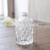 Botella de Vidrio para Aromaterapia con Forma de Diamante Sencilla, Botella Difusora de Varillas sin Llama, Adorno de Botella de Vidrio con Fragancia para Decoración del Hogar