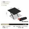 Mesa de Rolinho de Ovo Mesa Dobrável para Camping ao Ar Livre Mesa Portátil para Camping Churrasco Piquenique Barraca Mesa de Ferro Aço Carbono Portátil