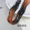 Hilo de Algodón 2mm Facetado Colorido Abalorios Pequeños Espinela Abalorios Sueltos DIY Abalorios de Cristal Tierra Rara Negro Rojo Espinela Facetado