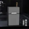 Pacote com 20 Porta-Cigarros Magnéticos, Adequado para Maços Macios e Rígidos, Resistente à Pressão e à Umidade, Feito de Liga de Alumínio, Caixa de Cigarros Portátil com Gravação