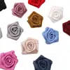 Novo Estilo Chinês Tecido Suave Elegante Rosa Seco DIY Presilha Lateral Elástico de Cabelo Acessório de Cabeça Sapatos e Chapéus Roupas Acessórios de Flor