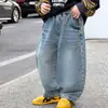 Jeans Rectos Michael para Niños 2026 Nuevo Estilo Coreano Pantalones Infantiles Primavera y Otoño Pantalones Largos para Niños Mayores