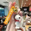 Chaveiro Criativo de Desenho Animado Snoopy Chaveiro Fofo de Cachorrinho Charlie Boy Pingente para Bolsa Masculina e Feminina Atacado