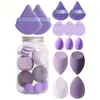 Set de Esponjas de Maquillaje Botella a la Deriva Transfronteriza, Set de Esponjas Cushion No Absorbentes, Esponja de Maquillaje, Esponja de Maquillaje en Botella