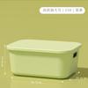 Caja de almacenamiento para artículos diversos de escritorio, para el hogar, para juguetes, refrigerios, dormitorio, sala de estar, con tapa de plástico, cesta de almacenamiento.