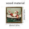 Etiquetado de productos decorativos transfronterizos y dropshipping, pinturas decorativas, fondos de baño, manualidades artísticas de doble capa para restaurantes, dropshipping de una sola pieza