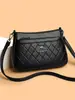 Bolso para mujer 2026 nuevo modelo bolso cruzado, bolso de hombro para mujer, bolso cuadrado pequeño bordado para dama, bolso acolchado de gran capacidad