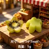 Simulação Criativa Mini Frutas Polpa Flor Resina Acessórios DIY Ímã de Geladeira Enfeites de Grampo de Cabelo Adesivos 3D Pingentes Venda por Atacado