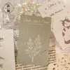 Paquete de Materiales Serie Yu Xian Meow and Sweet Time Tema Gato Base para Diario Materiales DIY 20 Hojas 4 Estilos