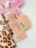Bolsa de Compras Auténtica Autorizada Serie Familiar Sanrio Hello Kitty Estampado de Leopardo Plegable Portátil Bolsa de Gran Capacidad Estilo Nuevo
