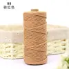 Cuerda de Hilo de Algodón Colorida para Manualidades DIY, Estructura para Trepar Gatos, Decoración de Cuerda de Algodón Tejida a Mano, 2 mm 100 m