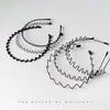 Tiara de Cabelo Invisível para Homens e Mulheres, Faixa Esportiva Não Apertada, Presilha de Cabelo, Faixa para Cabelos Ondulados, Tiara de Metal para Aplicar Máscara Facial e Lavar o Rosto