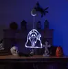 Lanternas Novas de Halloween e Páscoa Transfronteiriças, Boneca Bruxa de Chapéu Pontudo Lâmpada de Ventosa, Luz Decorativa Criativa Brilhante para Interior