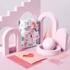 Papel de Regalo Clásico de Amazon 80g Papel Kraft Blanco Venta al por Mayor Fresco Día de San Valentín Regalo de Cumpleaños Bolsa Nueva