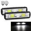 Luz de trabajo en línea para comercio electrónico transfronterizo WJ 48w16led luz de mantenimiento cob fila única luz de vehículo de ingeniería de 6 pulgadas luz de coche
