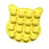 Forma de Silicone para Bolo com 16 Padrões de Desenho Animado Diferentes, como Urso, Cabeça de Porco, Patinha de Gato, Concha e Rosquinha, Forma de Ursinho de Goma com 50 Peças