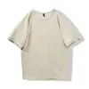 Camiseta Versátil Suelta de Manga Raglán Redonda para Hombre Verano 8038