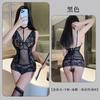 Fan Lei Decote V Profundo Renda Lingerie Sexy Renda Perspectiva Vestido Quadril Uniforme Roupa de Dormir qqny939