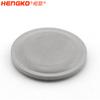 Filtro Sinterizado de Pó Industrial Gás Microporoso Folha de Titânio Separação de Líquido Placa Sinterizada Precisão 1-60 Mícron