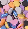 Mini Lima de Uñas de Esponja con Forma de Corazón, Esponja de Alta Elasticidad, Mini Esponja con Forma de Corazón, Tira de Lima Lavable