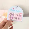 Parches Autoadhesivos para Uñas de Niños de Dibujos Animados Lindos, Uñas Postizas, Parches para Uñas Usables, Parches para Uñas Terminados con Accesorios, Parches para Uñas DIY