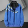 Chaqueta nueva para hombre, reversible, chaqueta deportiva de moda para primavera y otoño, top fino de otoño, ropa para hombre de talla grande ajustada