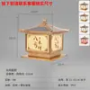 Lámpara de poste solar para exteriores, impermeable, lámpara de jardín, lámpara para poste de puerta cerrado de villa de jardín, lámpara de calle para patio de casa
