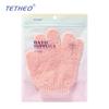 Guantes Exfoliantes de Cinco Dedos y Toalla de Baño Chuanqi'Er, Suministros de Baño para Eliminación Indolora de Suciedad, Herramienta Exfoliante para Niños
